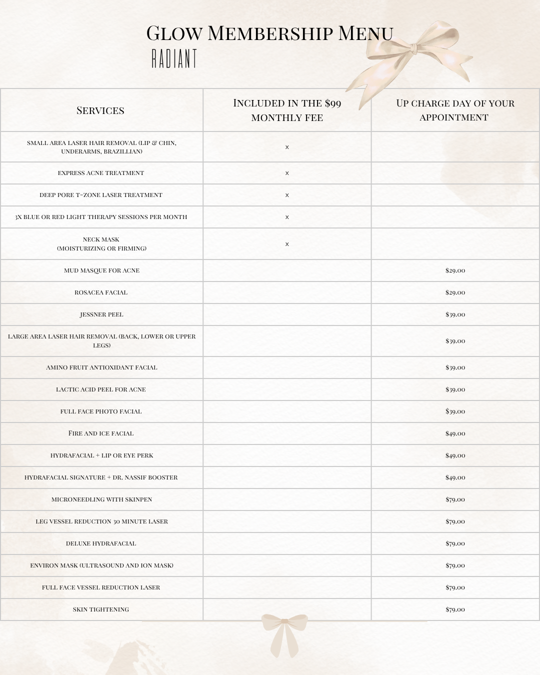 Glow Membership - November Exclusive + 2 Gifts