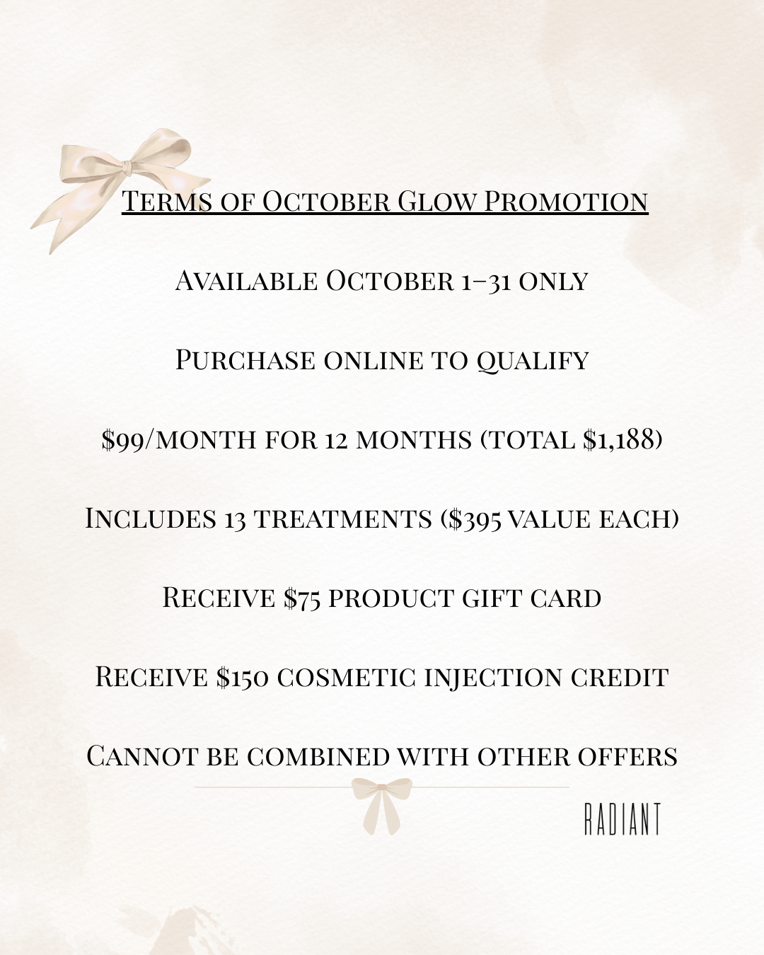 Glow Membership - October Exclusive + 3 Gifts
