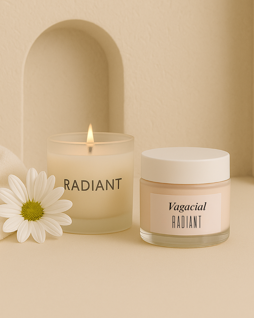 Radiant Vagacial & Candle Gift With Purchase Bundle